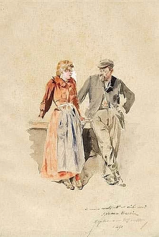 44-Alphonse Moutte-Scena galante  